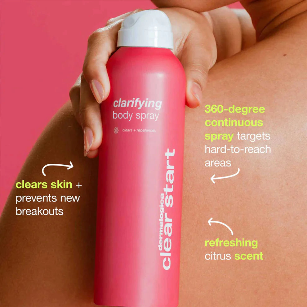 clarifying body spray - body breakout treatment