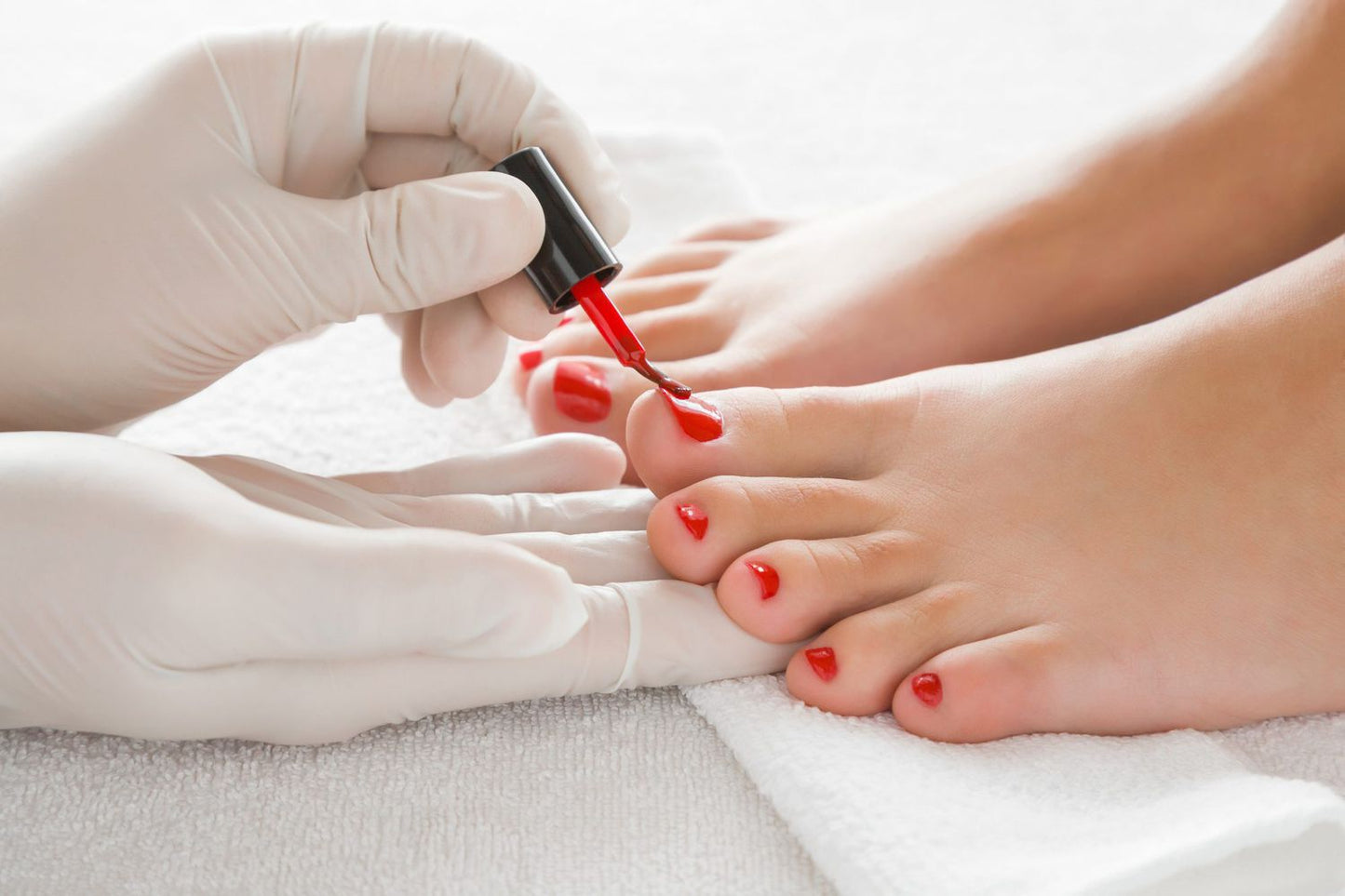 Gel Polish and removal on Toes