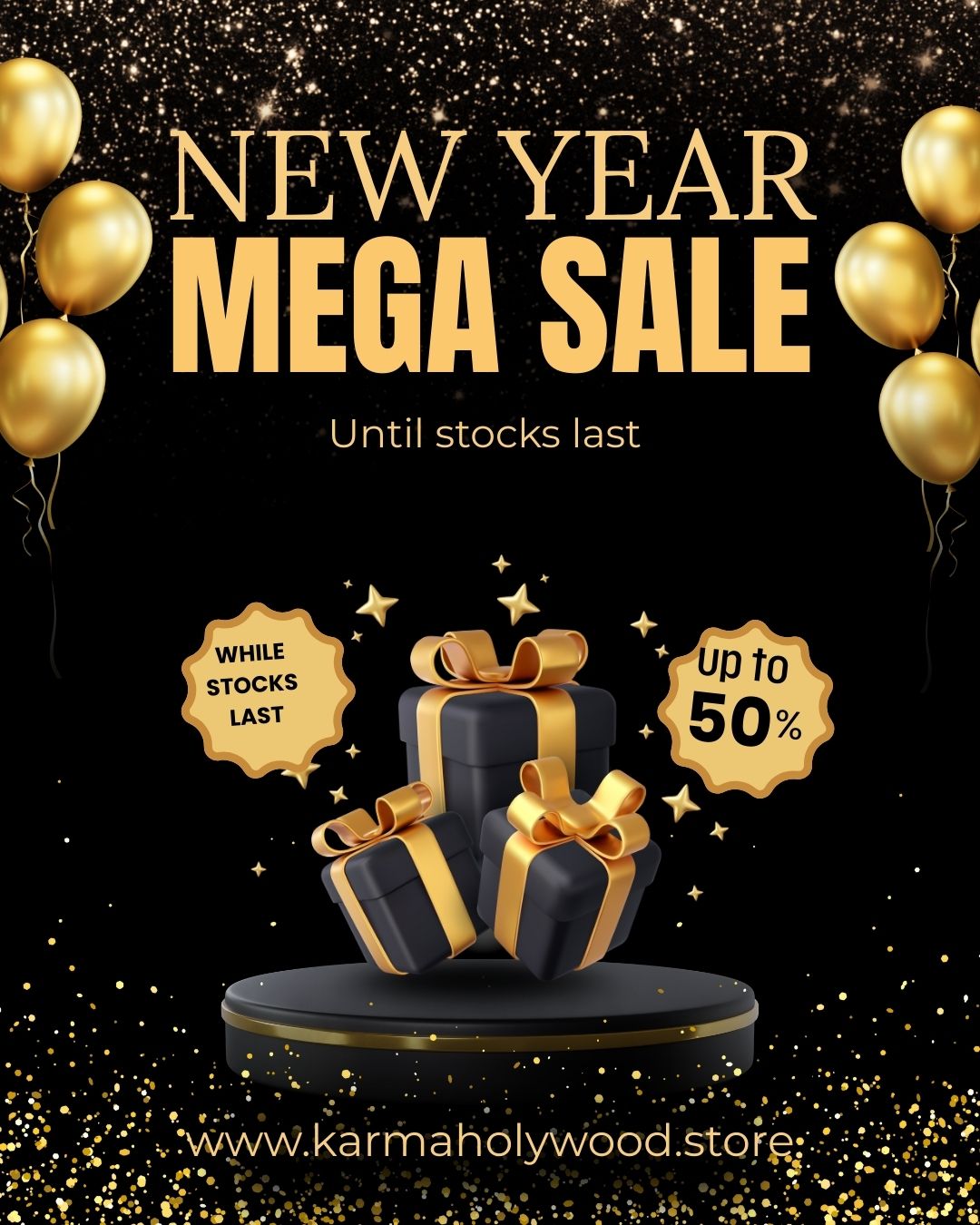 New year clearance sale