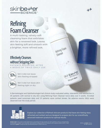 SkinBetter Science - Refresh Refining Foam Cleanser