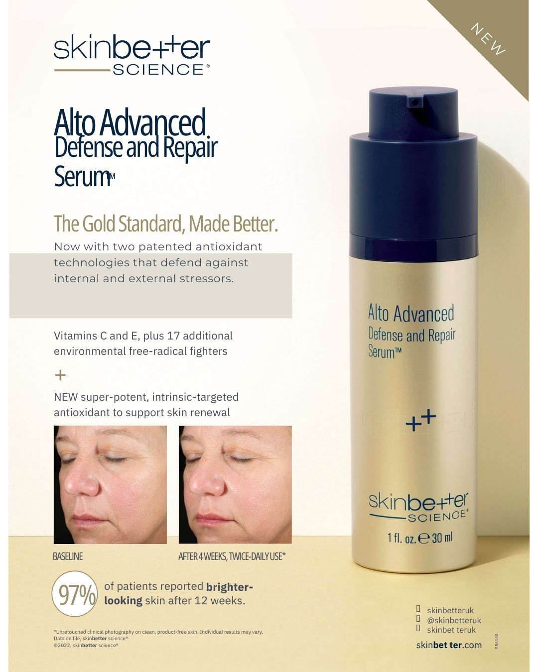 SkinBetter Science Alto Advanced Defense & Repair Serum