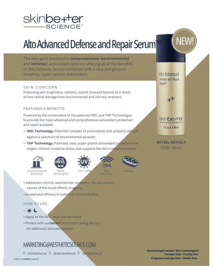 SkinBetter Science Alto Advanced Defense & Repair Serum
