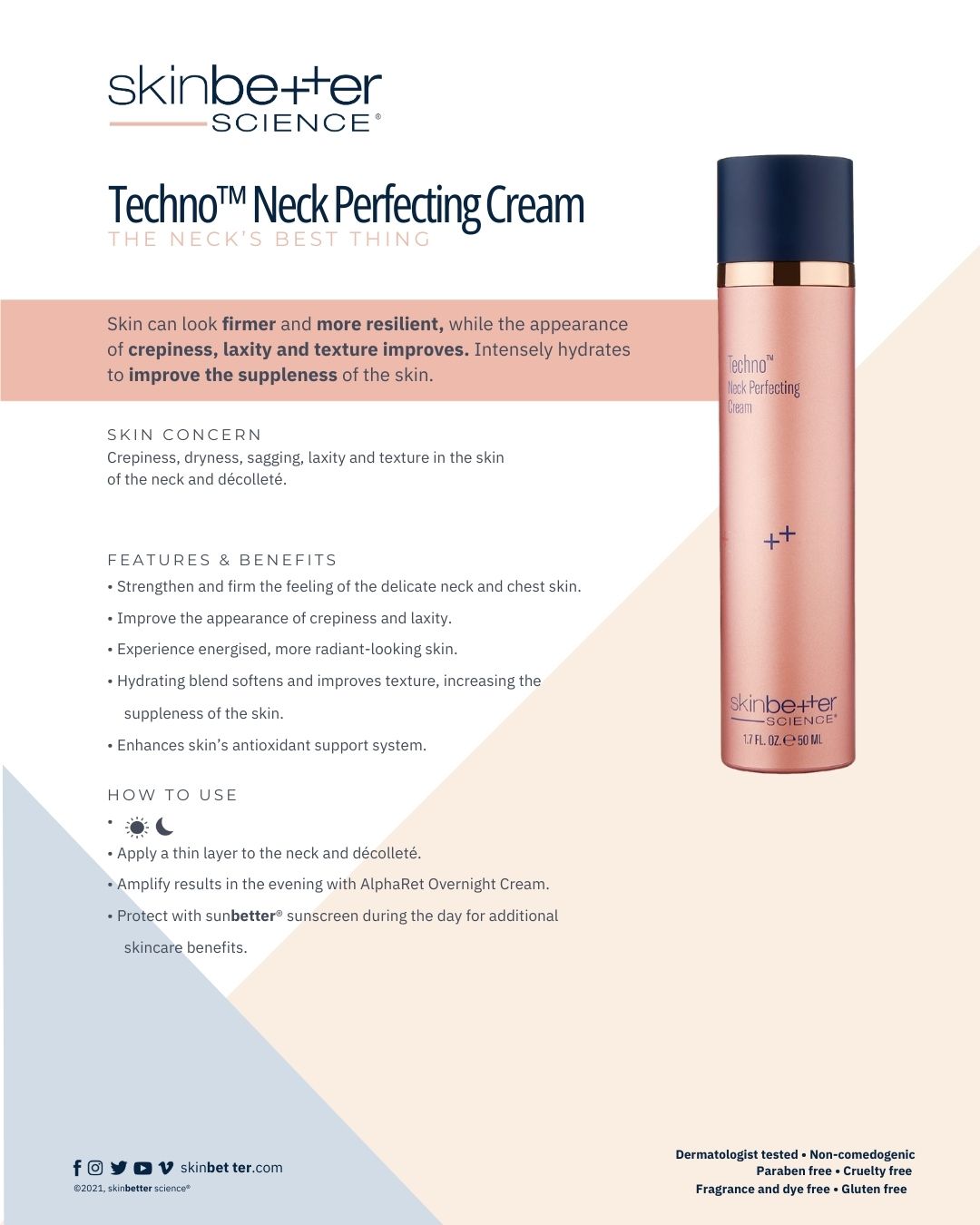 SkinBetter Science® Techno™ Neck Perfecting Cream