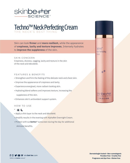 SkinBetter Science® Techno™ Neck Perfecting Cream