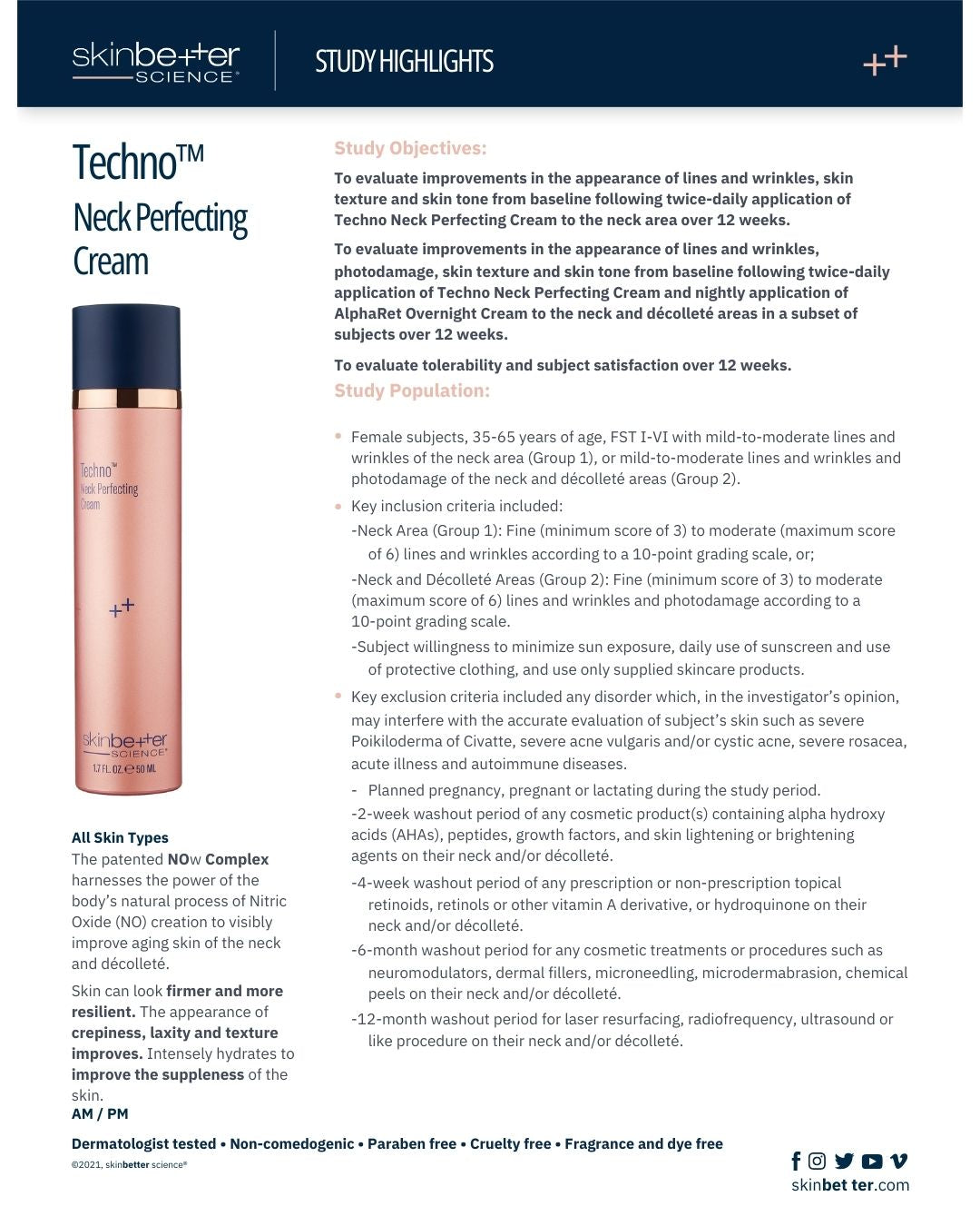 SkinBetter Science® Techno™ Neck Perfecting Cream