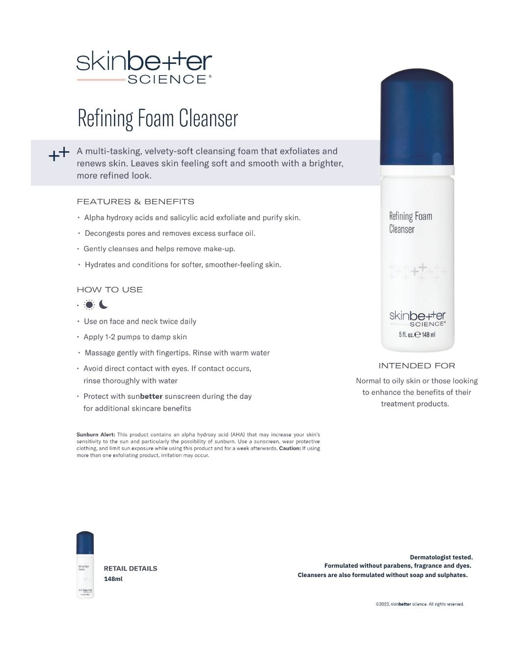 SkinBetter Science - Refresh Refining Foam Cleanser