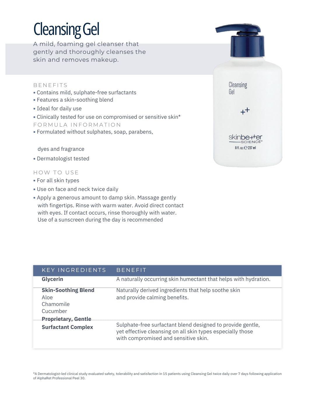 Skinbetter Science® Refresh Cleansing Gel