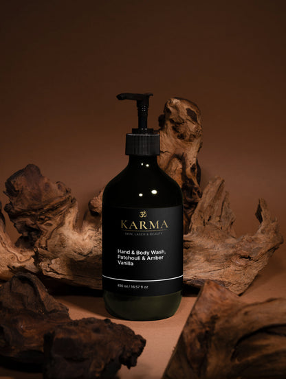 Karma's Hand & Body Wash, Patchouli & Amber Vanilla,