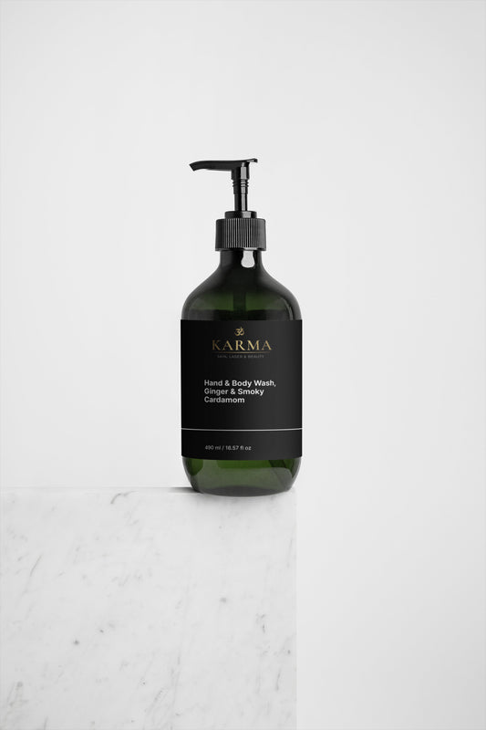Karma's Hand & Body Wash, Ginger & Smoky Cardamom