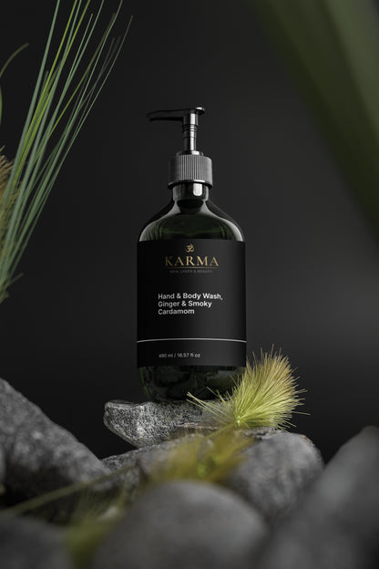 Karma's Hand & Body Wash, Ginger & Smoky Cardamom