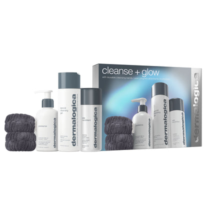 Dermalogica cleanse and glow gift set