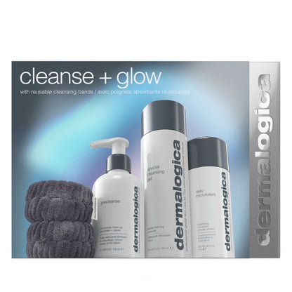 Dermalogica cleanse and glow gift set