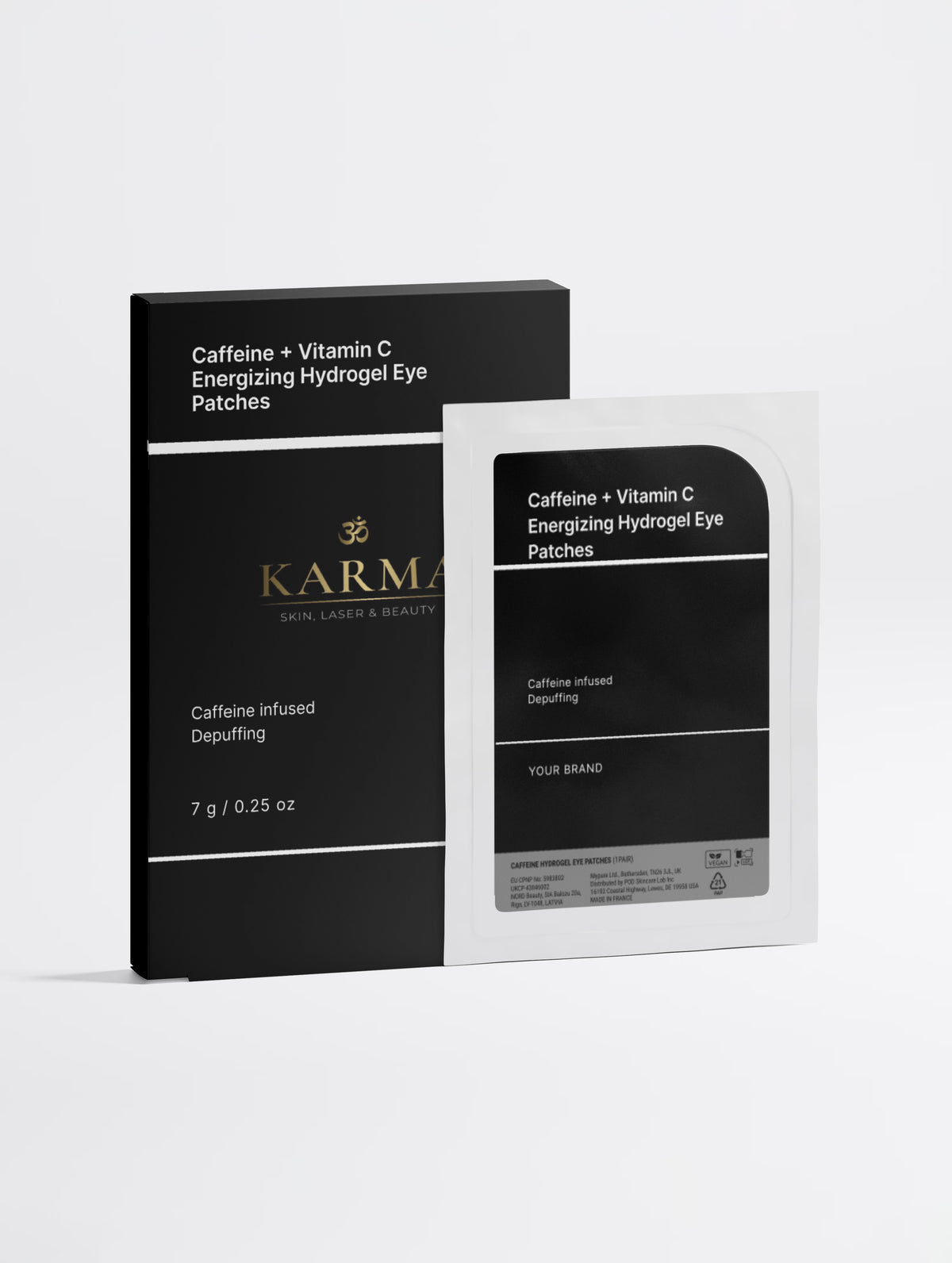 Karma's Caffeine + Vitamin C Energizing Hydrogel Eye Patches