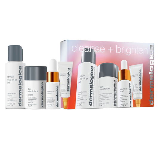 Dermalogica cleanse + brighten gift set