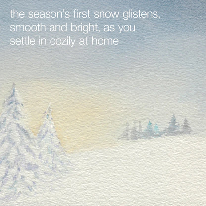 first snow of the season