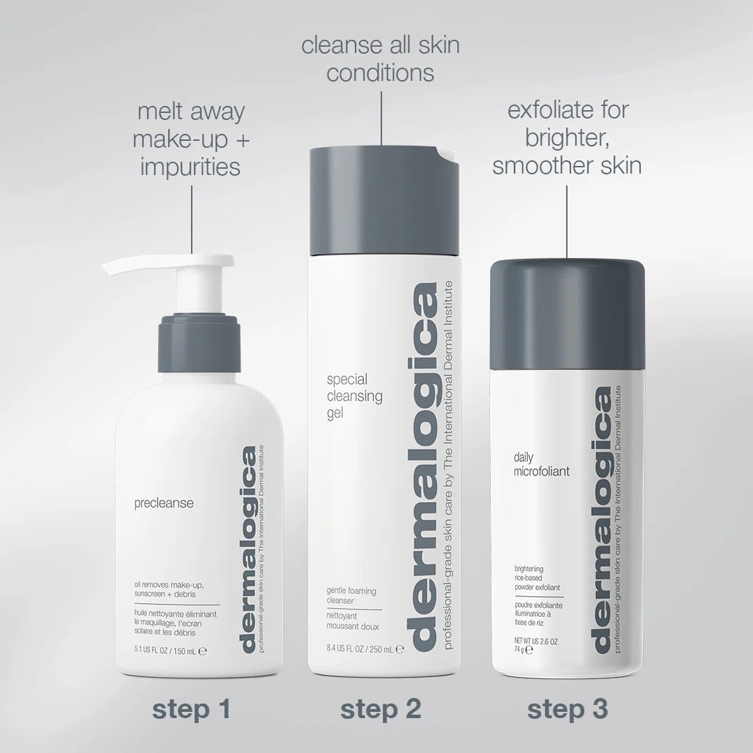 let it glow - Dermalogica gift set