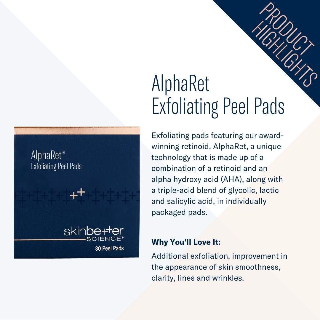 Skinbetter Science® Alpharet® Exfoliating Peel Pads