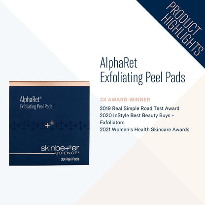 Skinbetter Science® Alpharet® Exfoliating Peel Pads