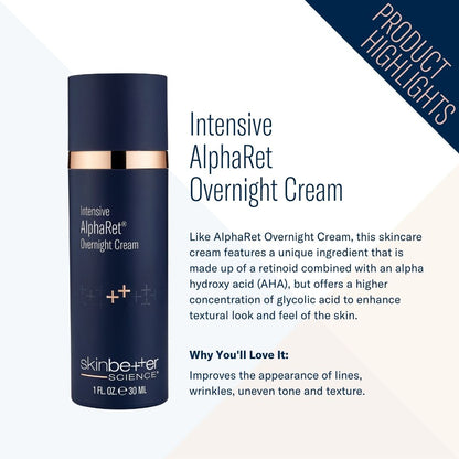 Skinbetter Science® Intensive Alpharet® Overnight Cream