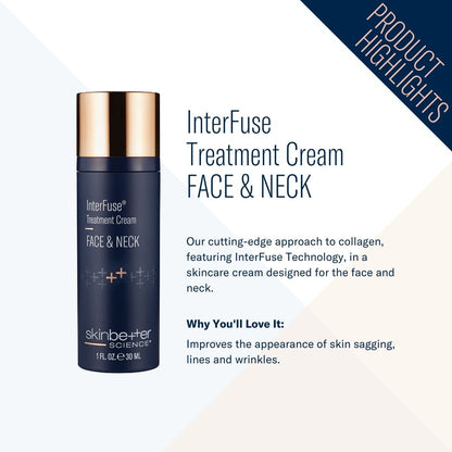 Skinbetter Science® Interfuse® Treatment Cream FACE and NECK