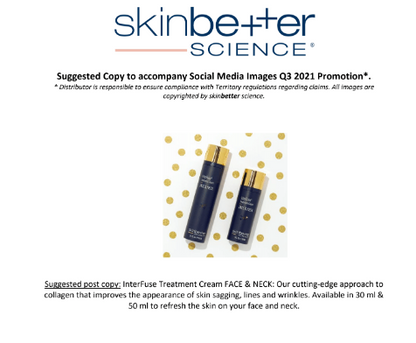 Skinbetter Science® Interfuse® Treatment Cream FACE and NECK