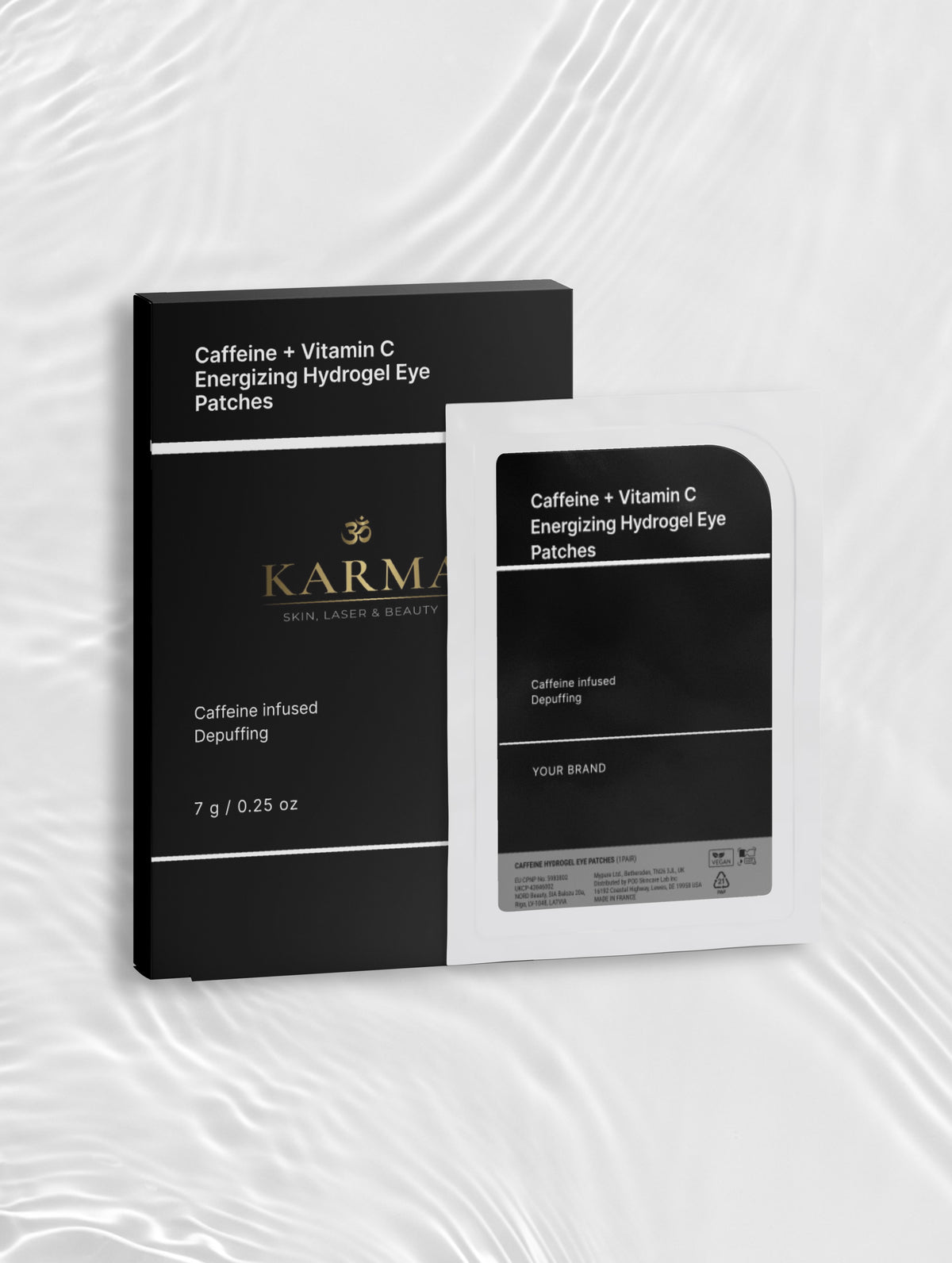 Karma's Caffeine + Vitamin C Energizing Hydrogel Eye Patches