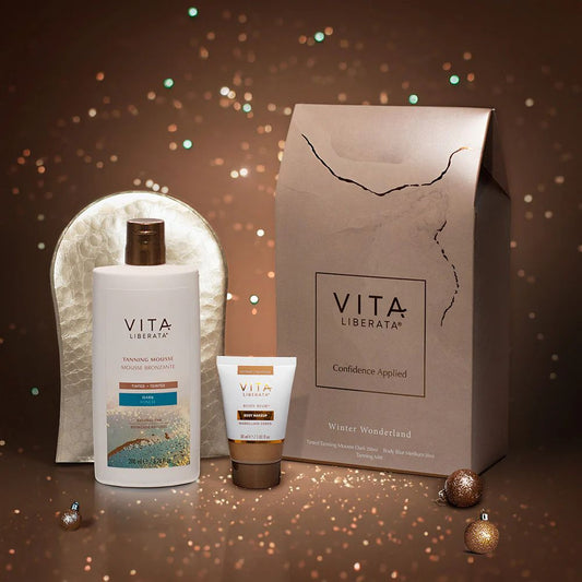 Vita Liberata Sleigh Bells Ring DARK Lotion Gift Set