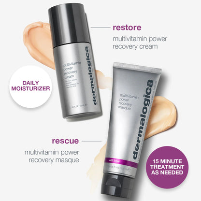 Multivitamin power recovery cream