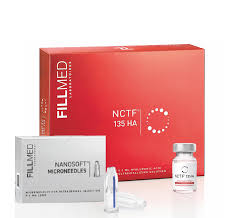 Mesotherapy Full Face with Microneedling Pen and Target Work and LED